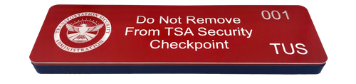 Secondary TSA Indicator Tag