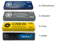 Load image into Gallery viewer, TSA Indicator Tag Kit